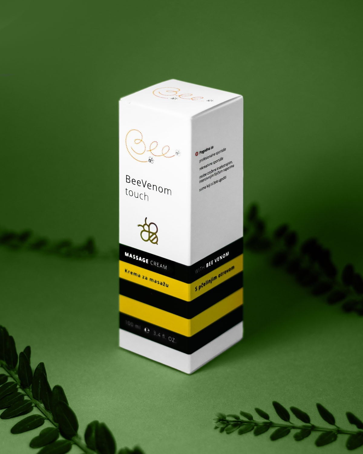 Massagecreme mit Bienenstichgift